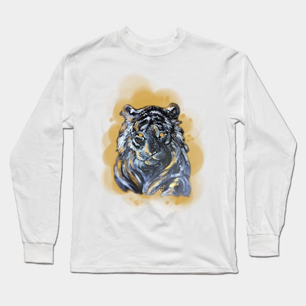Tigress of Fire Long Sleeve T-Shirt by CelticDragoness